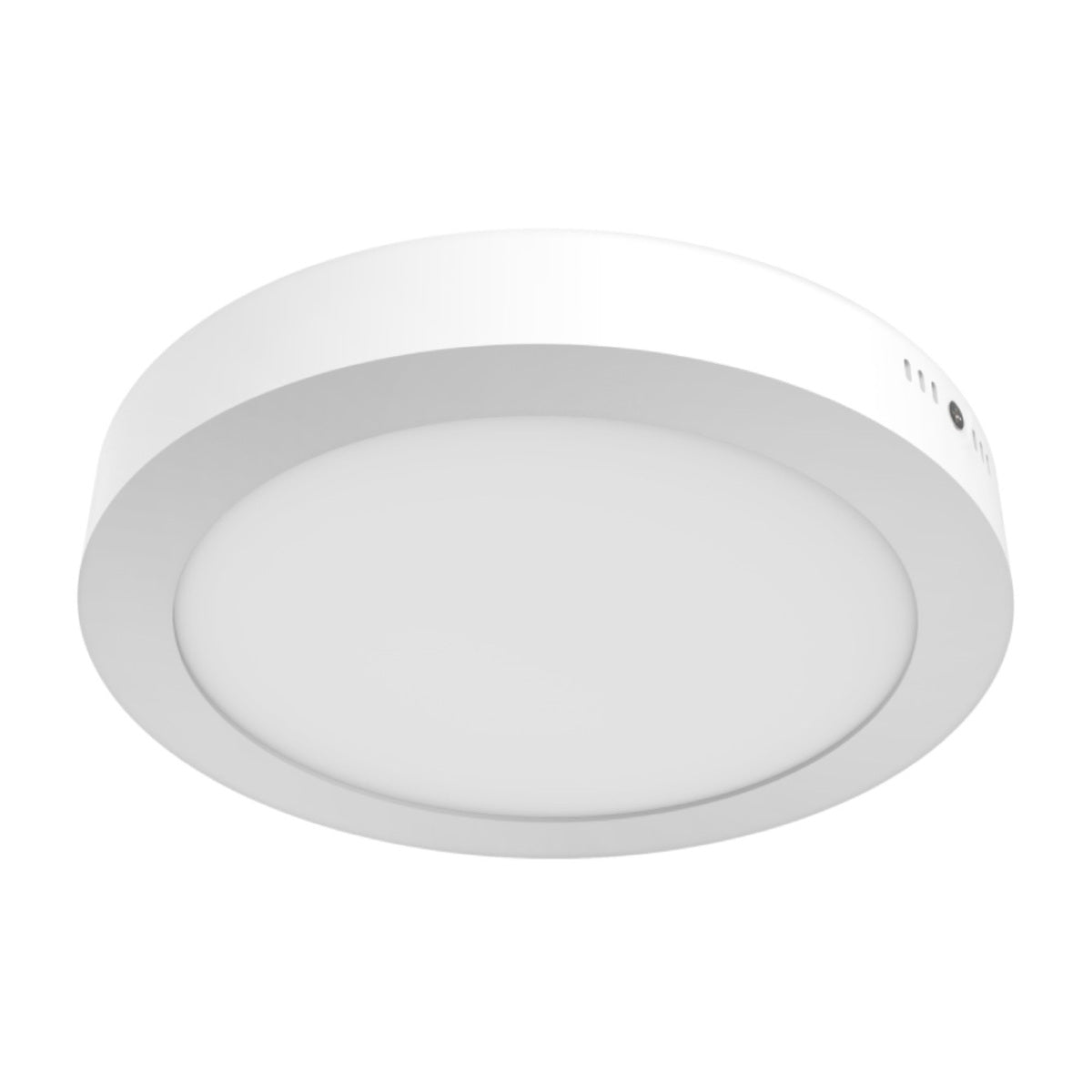 PLAFON LED REDONDO PARA INTERIORES DE SOBREPONER EN TECHO ANKAA III BLANCO 18W 100-240V 65K 18PTLLEDR65MVB