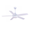 VENTILADOR DE TECHO 52" CON LUZ LED AURA (BLANCO)