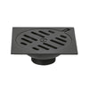 RESUMIDERO CUADRADO 4X4" METÁLICO NEGRO MATE FOSET 49538 RS-601M