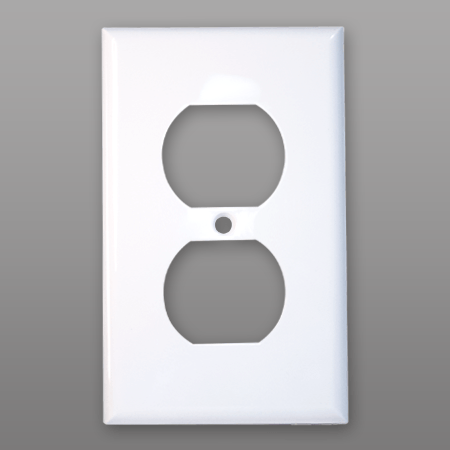 PLACA DUPLEX NYLON BLANCO