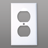 PLACA DUPLEX NYLON BLANCO