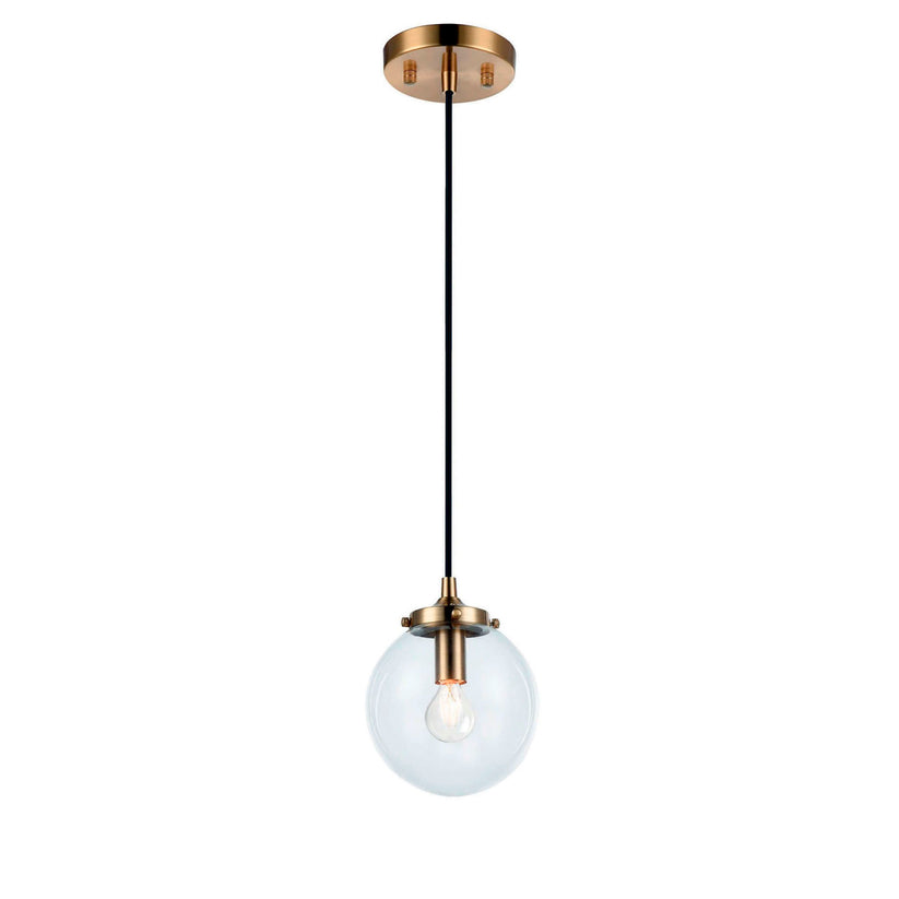 Candil Colgante Suspendido CAROLI Dorado 40W E12 TH6610/C