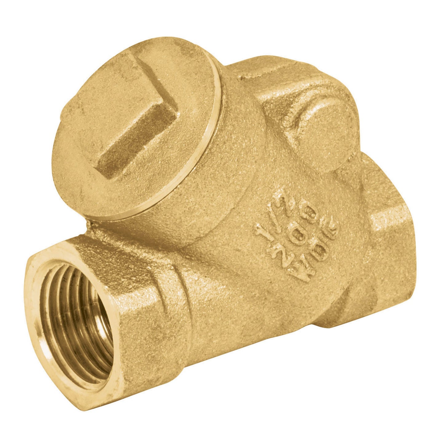 VALVULA CHECK DE LATON 3/4" VACHE-3/4