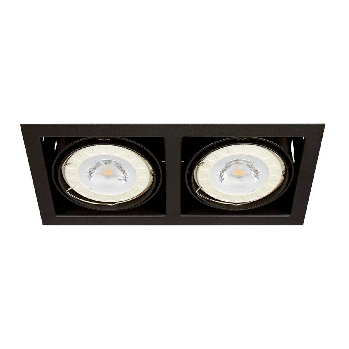SPOT EMPOTRABLE DIRIGIBLE DE TECHO PARA INTERIOR 100-240/12V G53X2 YD-700-2/N