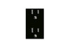 CONTACTO DUPLEX 2P+T BLACK ALPHA