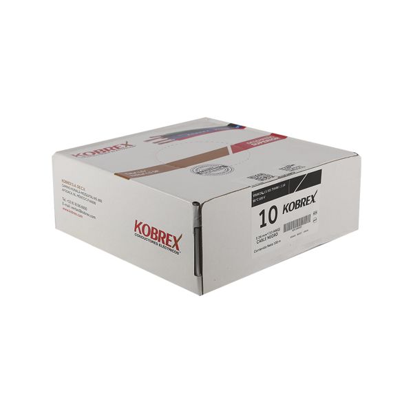 CABLE CALIBRE #10 THW BLANCO CAJA 100M