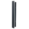 LÁMPARA DE MURO ARBOTANTE TIPO BARRA RECTANGULAR LARGA 20W 30K LUZ CÁLIDA BOOMER WA210423 BIG BLACK LINE