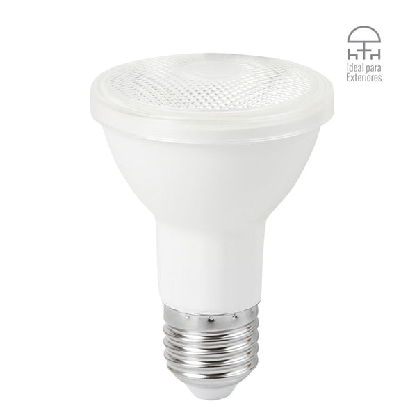 LAMPARA LED PARES 9W 100-240V 6500K LUZ FRIA  E27 650LM 09PAR20LED65MV35