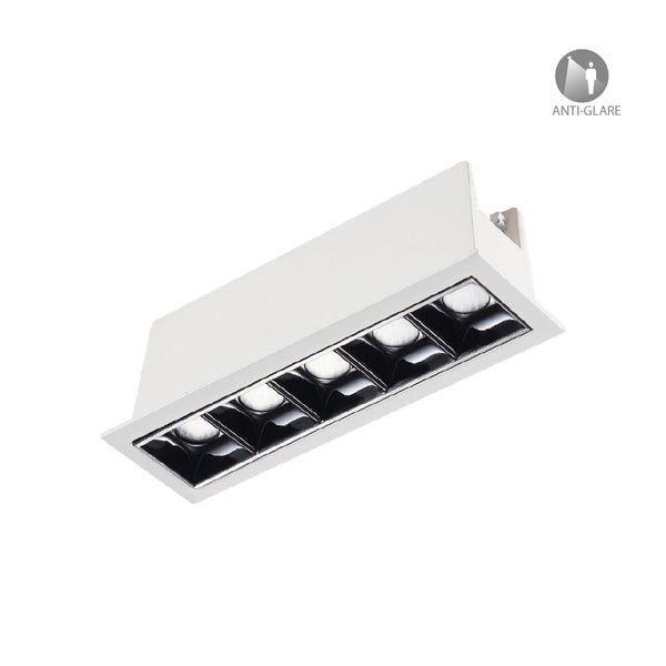 LUMINARIA EMPOTRABLE DE INTERIOR TECHO LED 10W100-127V3000K 10YDLED3167MV30BN