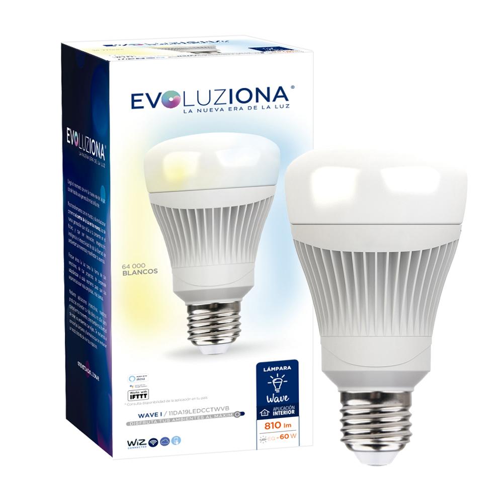 FOCO SMART A19 LED 11.5W 100-127V 2700-6500K CALIDA FRIA TECNOLITE EVOLUZIONA