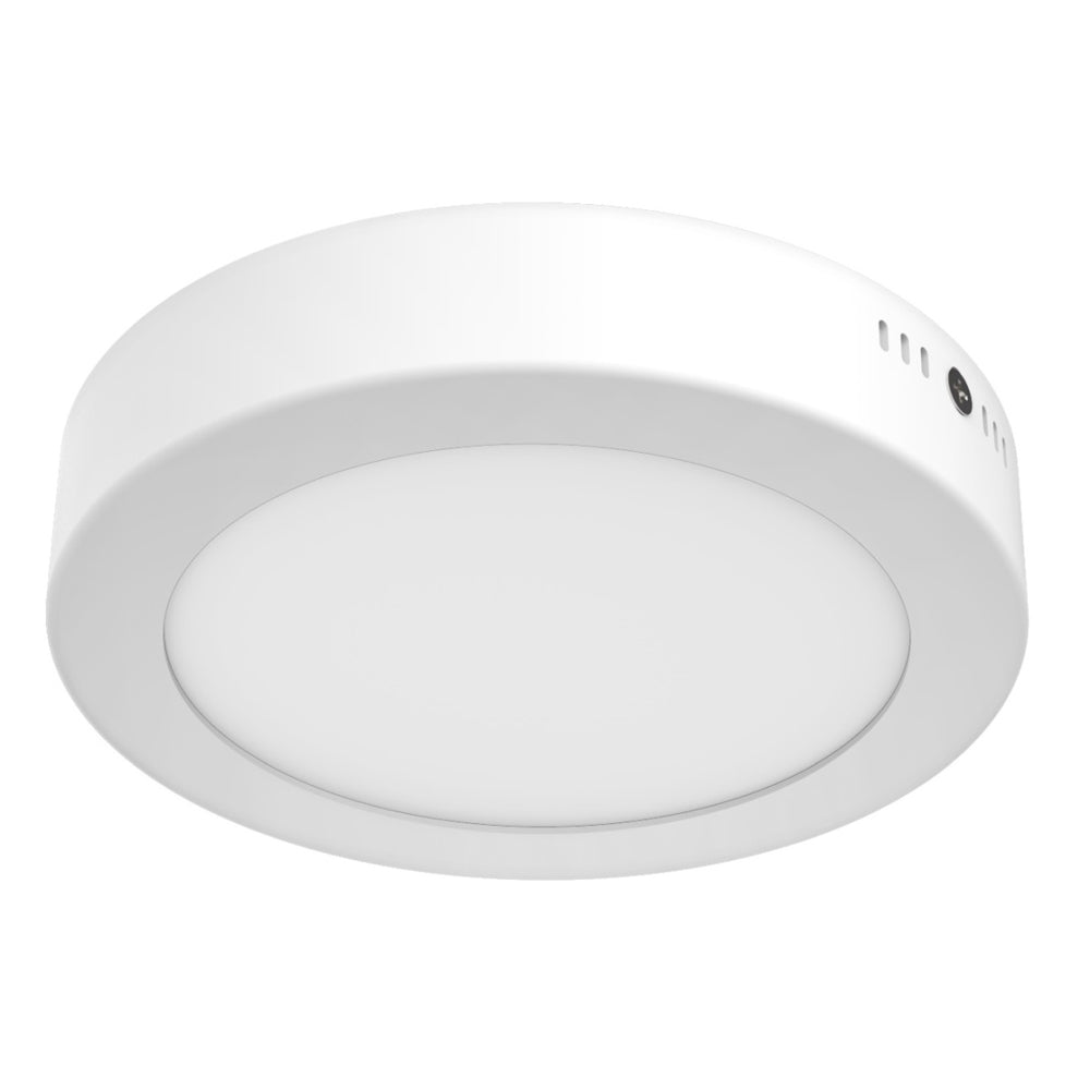 PLAFON LED REDONDO PARA INTERIORES DE SOBREPONER EN TECHO ANKAA II BLANCO 12W 100-240V 720LM 30K 12PTLLEDR30MVB