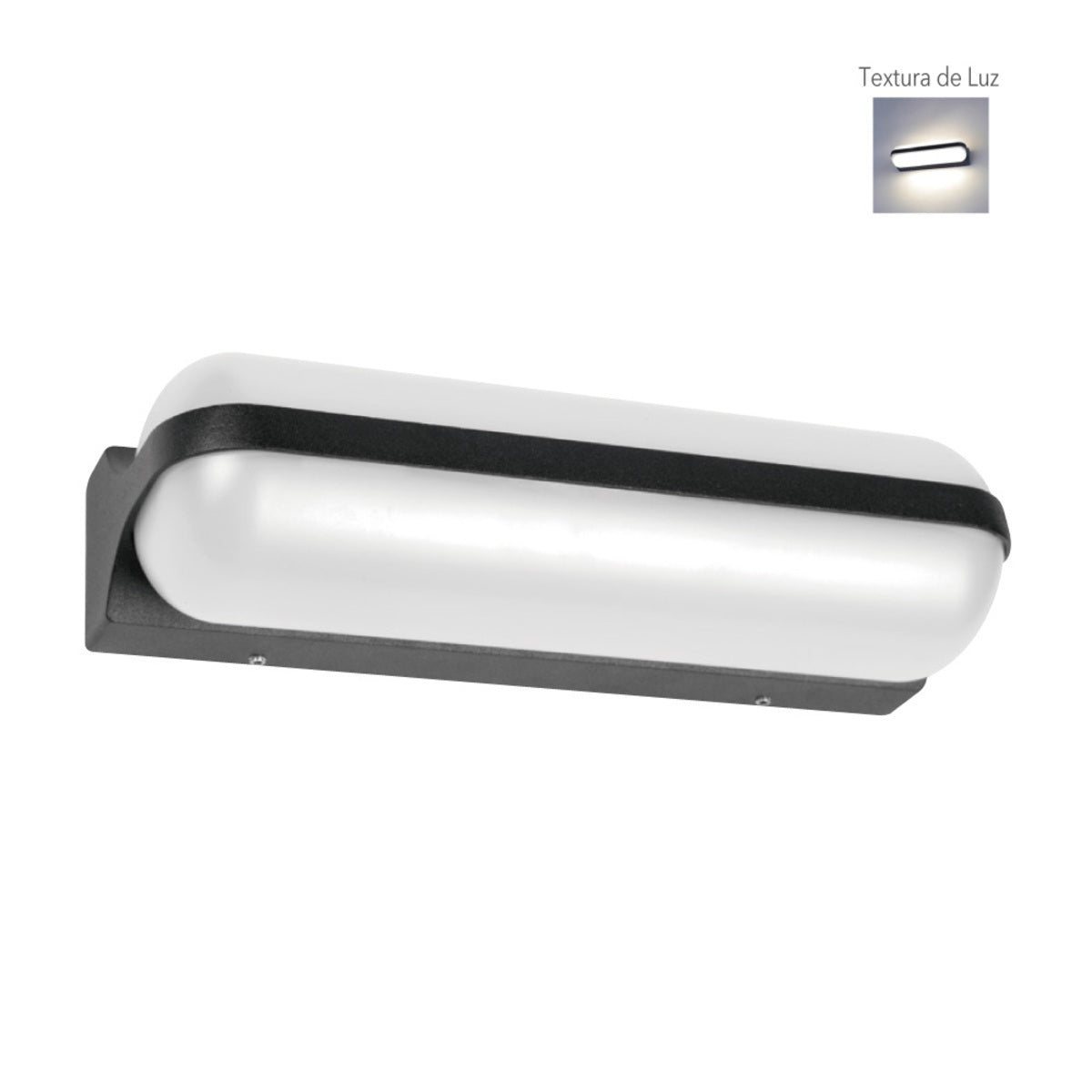 LAMPARA DE MURO PARA EXTERIOR LED 13W100-240V4000K 13HLED119MV40N