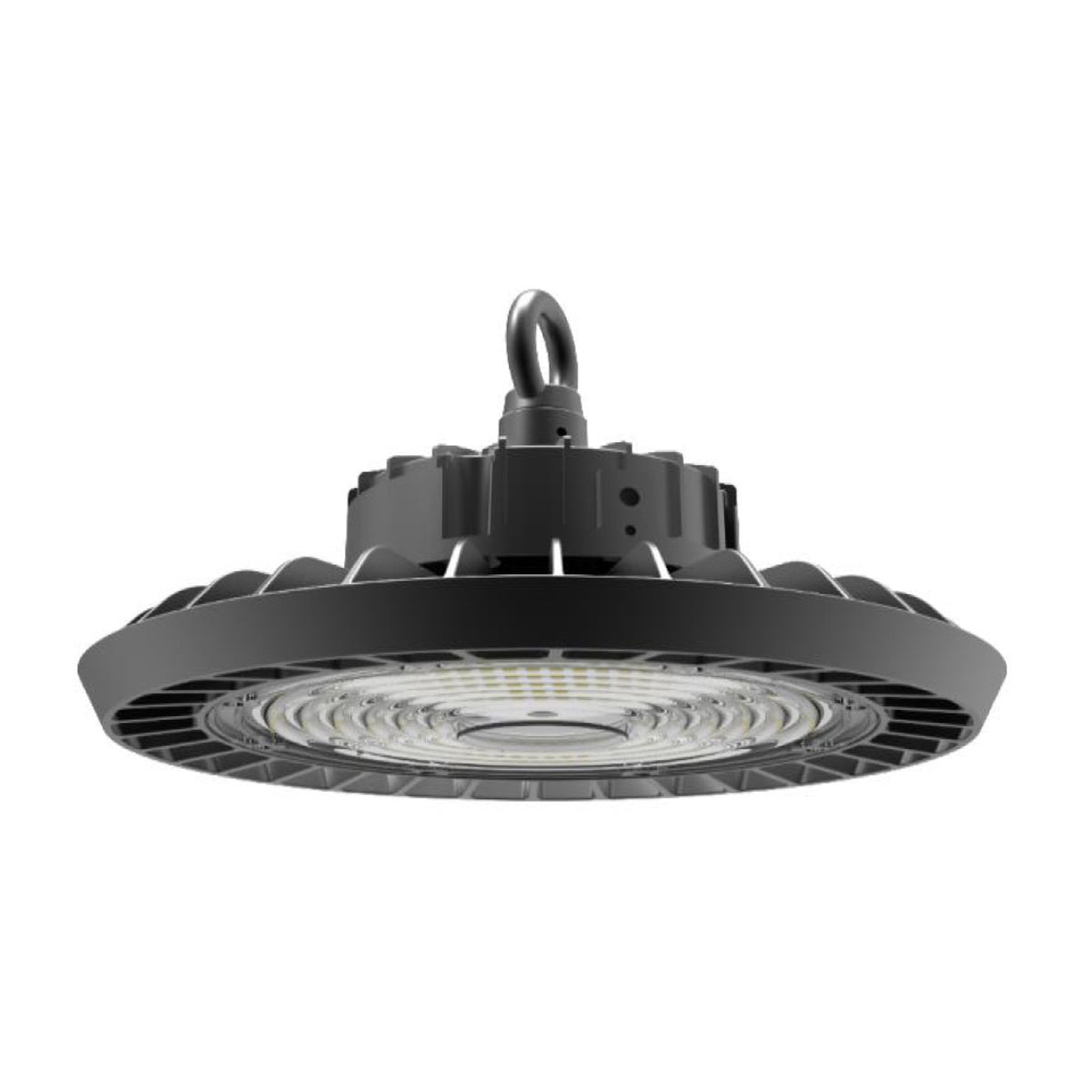 LÁMPARA INDUSTRIAL UFO NEGRO 150W 65K 100-277V 18000LM 150UFOLEDL65MVN