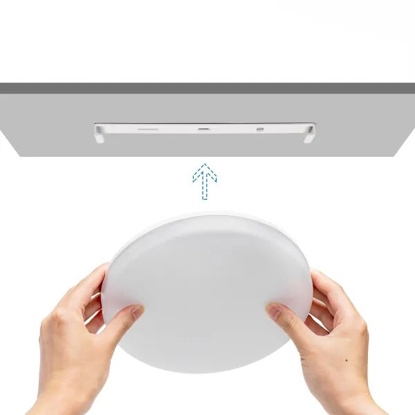 LÁMPARA TIPO PANEL SOBREPONER LED A PRUEBA DE HUMEDAD 18W 1300LM 30K LUZ CÁLIDA AIGOSTAR FAT PARA EXTERIOR 681421