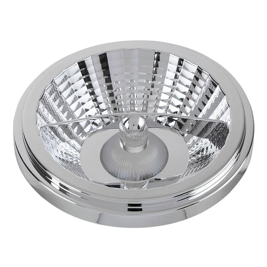 LÁMPARA FOCO LED AR111 ATENUABLE HELIUM I CROMO 15W 100-127V 1350LM 40K G53 15DAR111LED40V24