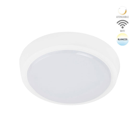 LAMPARA DE TECHO DECORATIVA PARA SOBREPONER INT LED 15W 100-240V 15PTLLED1015MVBTCW 15PTLLED1015MVBTCW