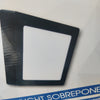 PANEL DOWNLIGTH CUADRADO NEGRO 18W 65K