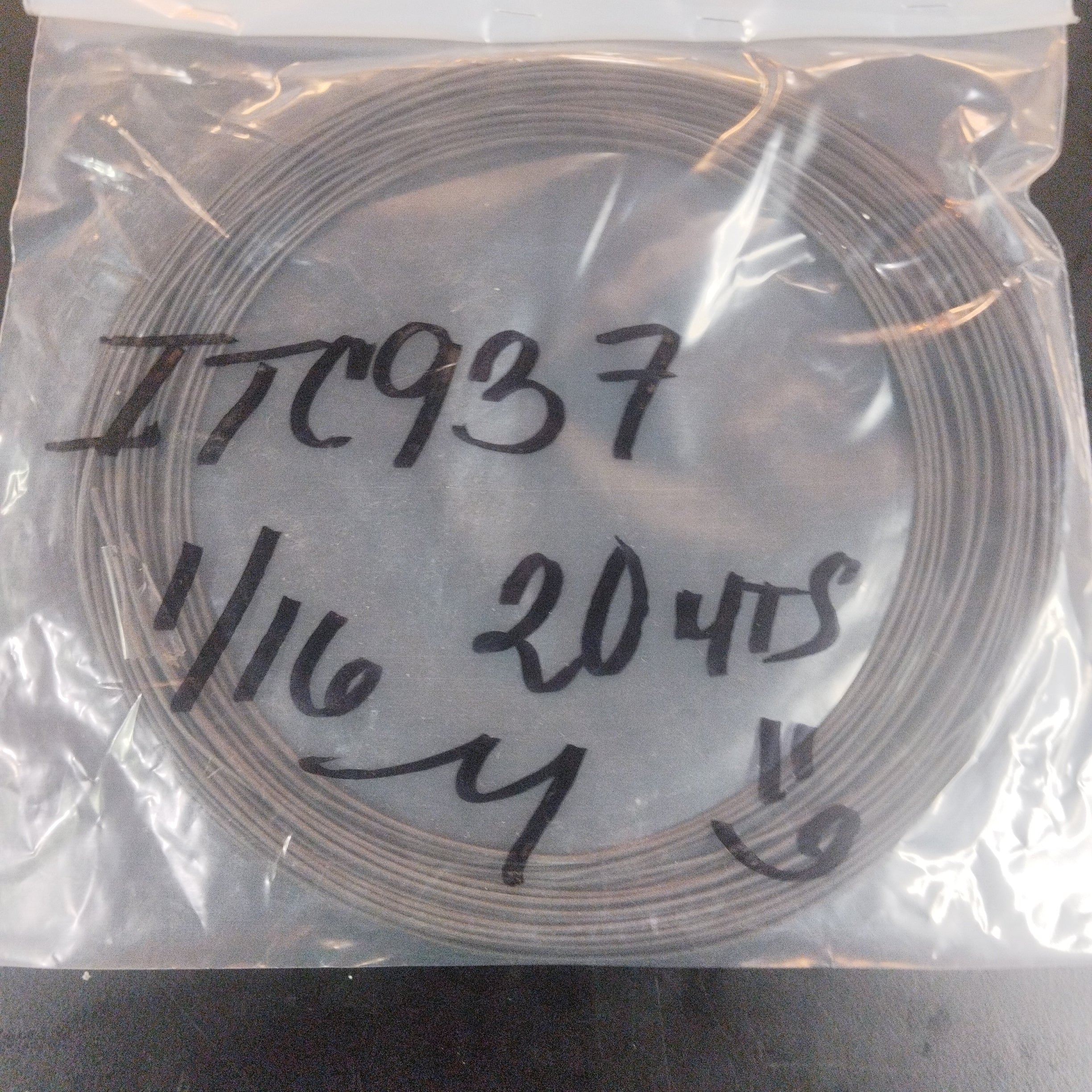 Tubo termocontractil 1/16" Negro (ITC937)