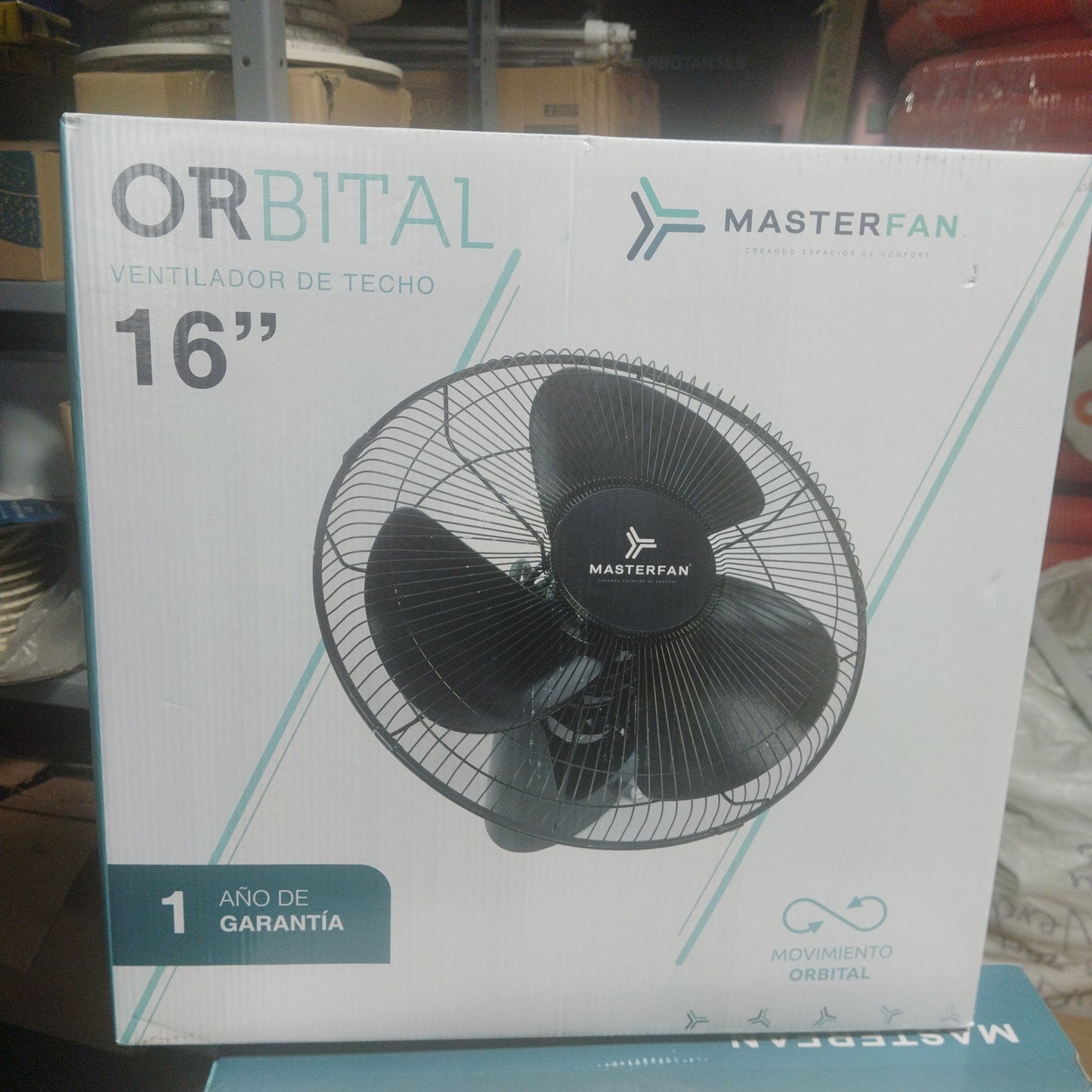 MASTERFAN VENTILADOR ORBITAL 16" NEGRO