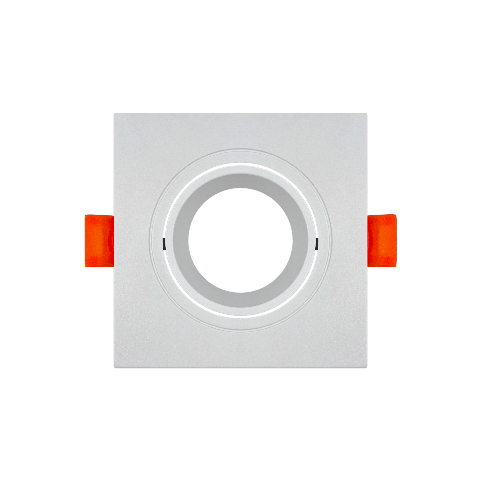 SPOT DOWN LIGHT CUADRADO EMPOTRABLE DIRIGIBLE BLANCO BASE GU5.3 (PHILCO) NO INCLUYE FOCO