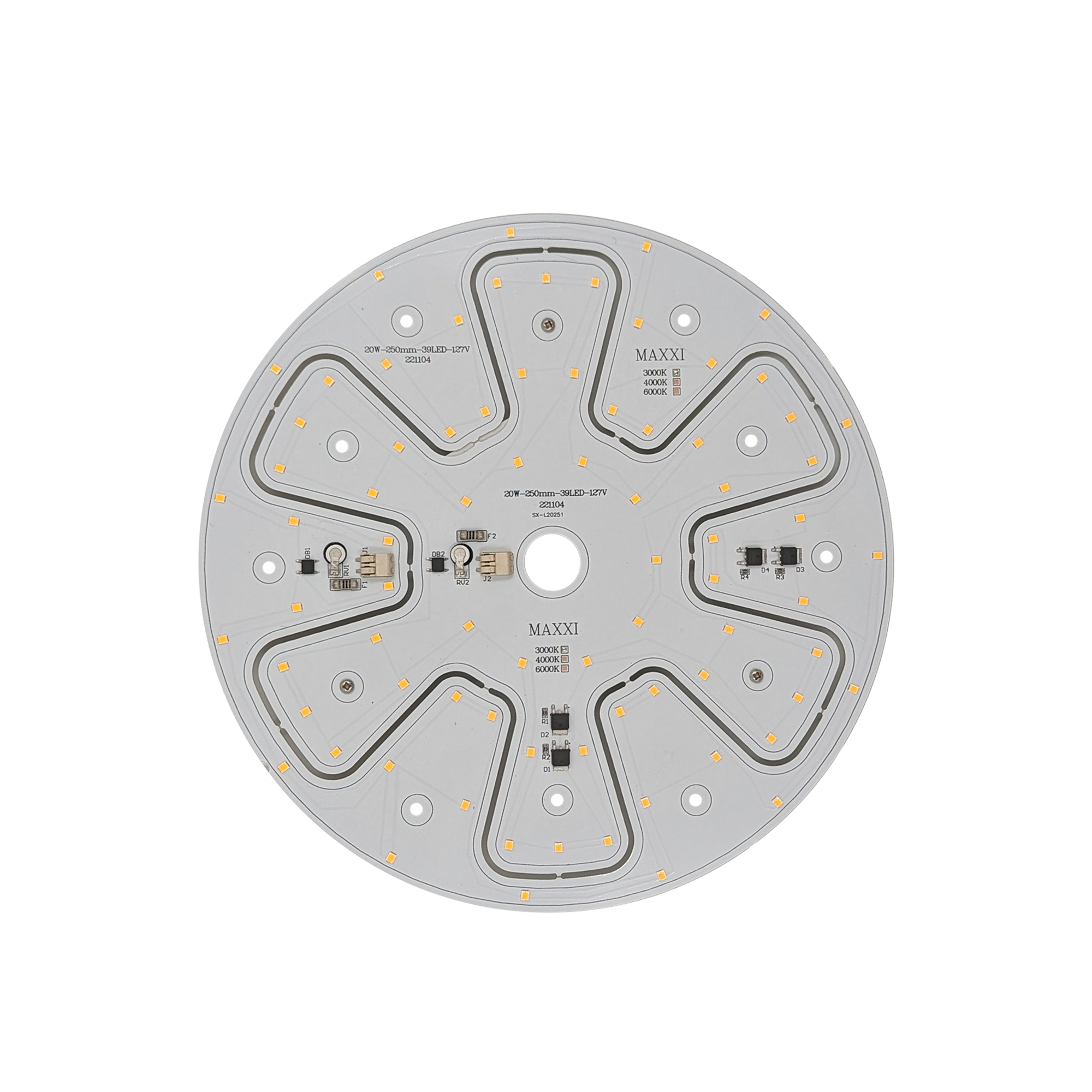 DISCO DE REPUESTO LED CON IMANES 40W 60K LUZ FRÍA MAXXI MX-LED-DISCO40W/6500K