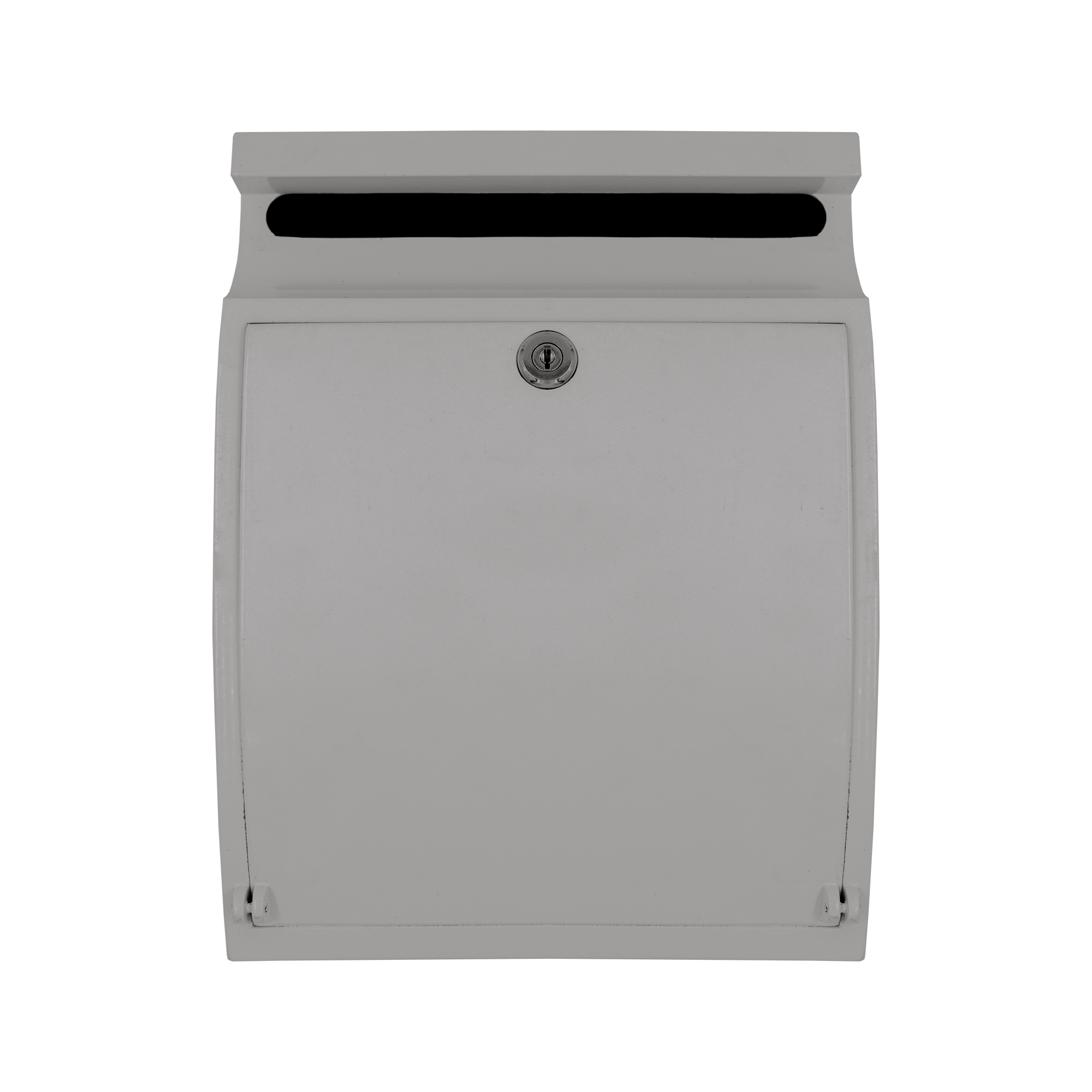 BUZON CONTEMPORáNEO MODELO JAPONES RESIDENCIAL COLOR PLATEADO SILVER