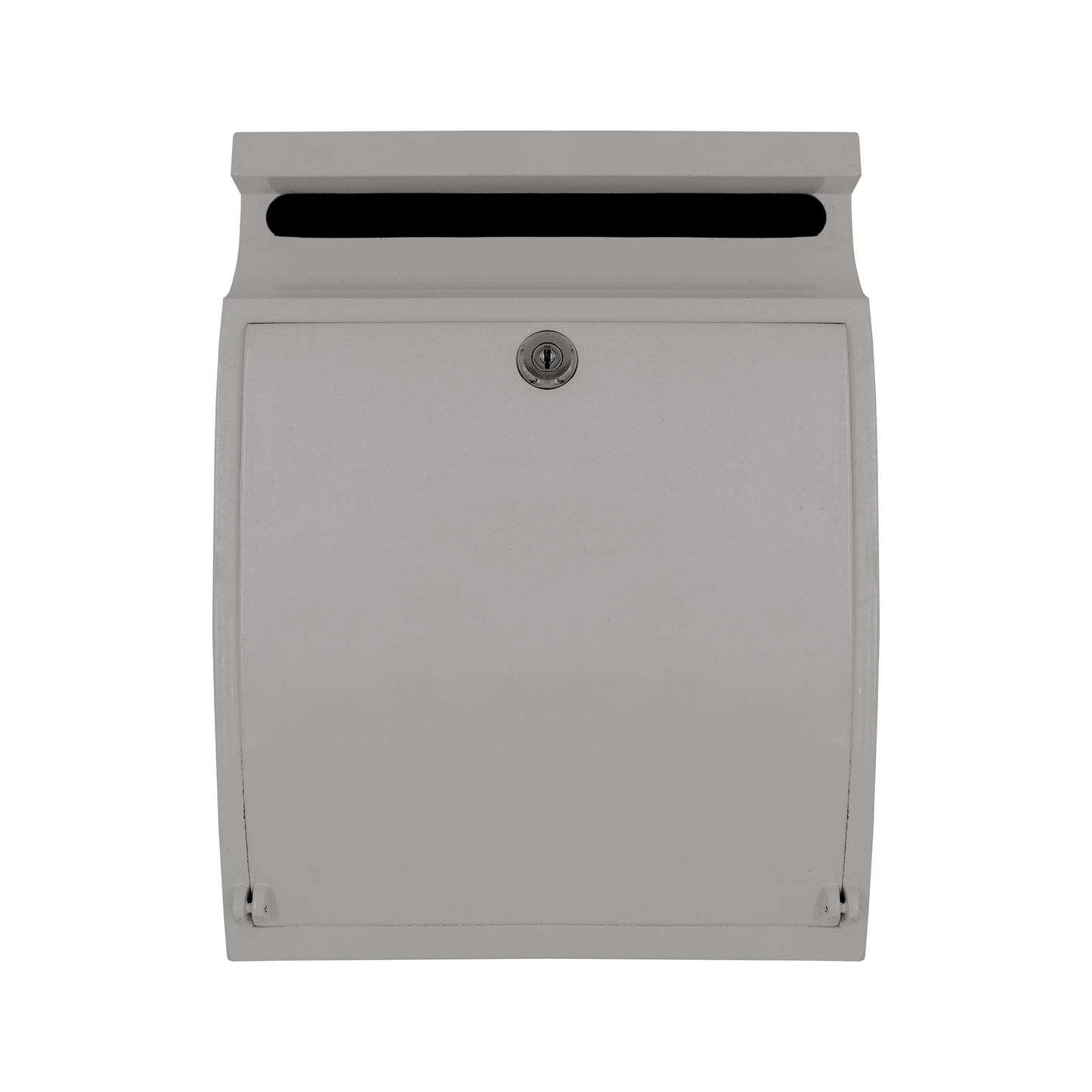 BUZON CONTEMPORáNEO MODELO JAPONES RESIDENCIAL COLOR PLATEADO SILVER