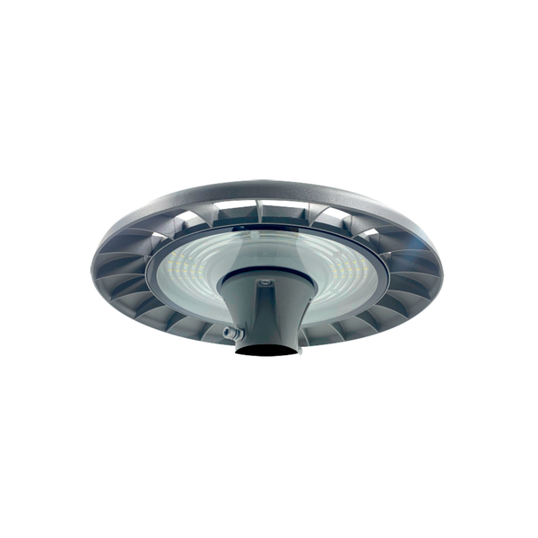 LAMPARA PUNTA DE POSTE 100W 13000LM 65K LUZ FRÍA FOTOCELDA TECNOLED PTN-100W