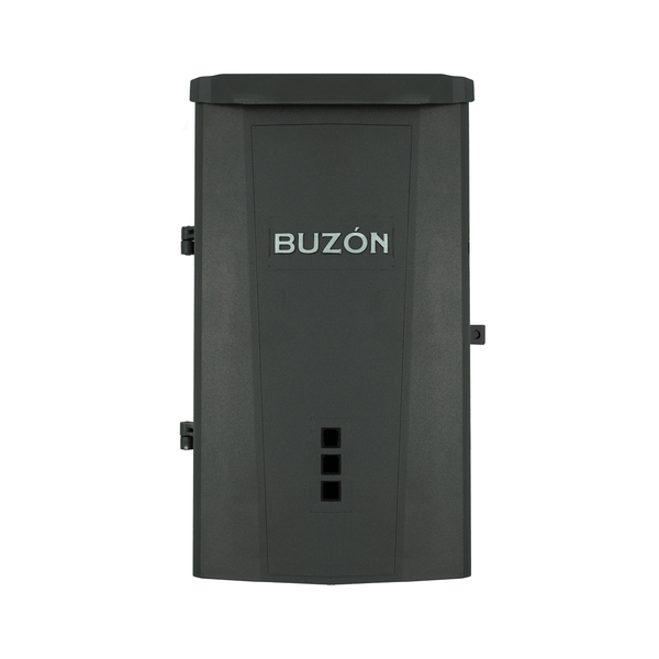 BUZON METáLICO MODELO ESPAñOL INOXIDABLE RESIDENCIAL CORREO CAFÉ CHOCOLATE