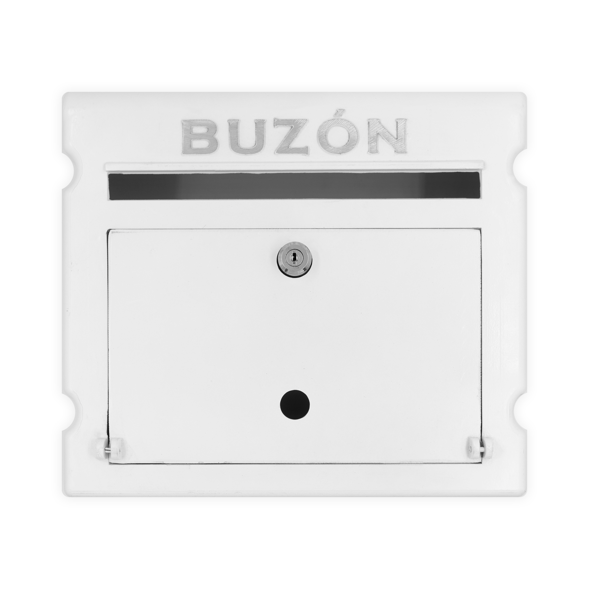 BUZON CONTEMPORáNEO MODELO ALEMAN RESIDENCIAL BLANCO
