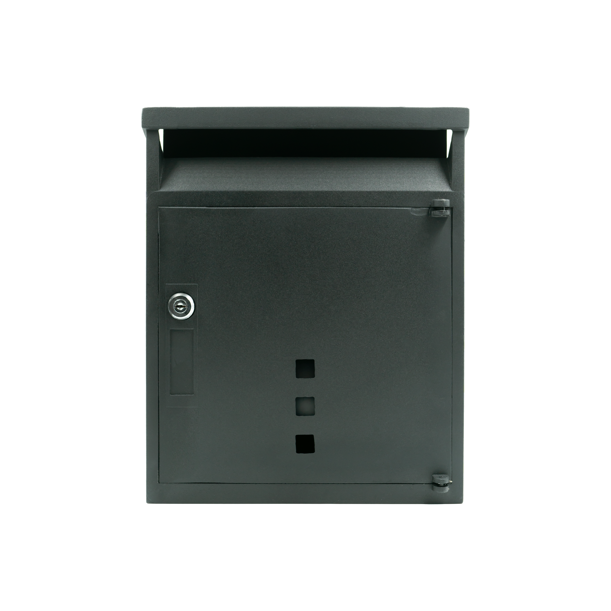 BUZON CONTEMPORáNEO MODELO SWISS RESIDENCIAL COLOR NEGRO