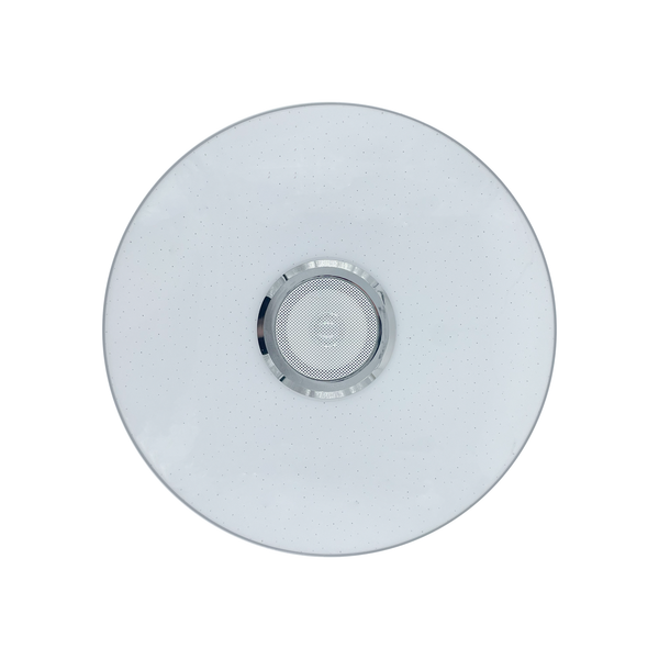 PANERA LED 80W PARA SOBREPONER RGB MULTICOLOR CON BOCINA INTEGRADA BLUETOOTH CON CONTROL REMOTO INCLUIDO LUMICRAFT WS80W