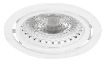 LUMINARIO EMPOTRADO LITAS LED  6W  30K LUZ CALIDA 127V ~ BLANCO  6YDLED1070V27B