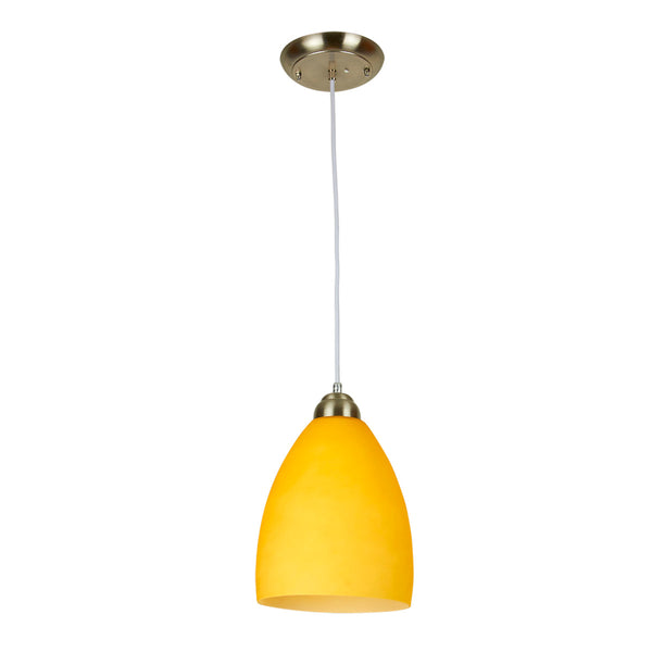CANDIL SUSPENDIDO PARA INTERIORES MASSA CRISTAL AMBAR 8.5W 100-240V E27 20CTL1900MVAM