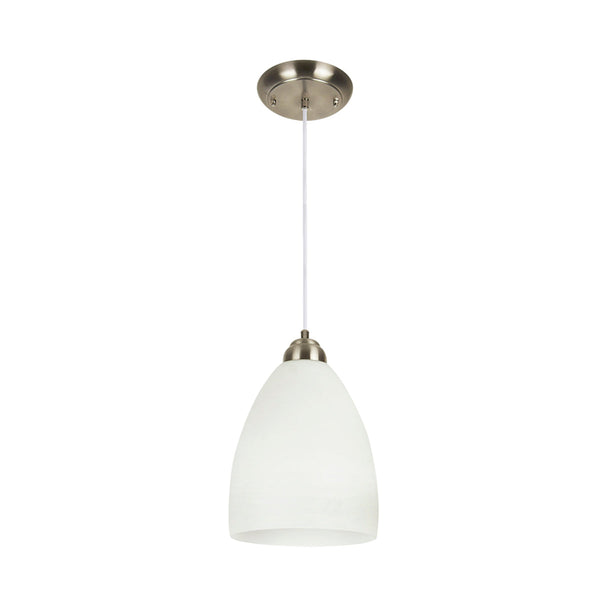 CANDIL SUSPENDIDO PARA INTERIORES CRISTAL OPALINO 8.5W 100-240V E27 20CTL1900MVOP