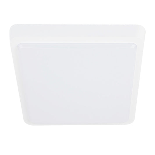 PLAFON LED DE SOBREPONER PARA INTERIORES DE TECHO NASHIRA III BLANCO 20W 100-240V 1600LM 30K 20PTLLEDC30MVB