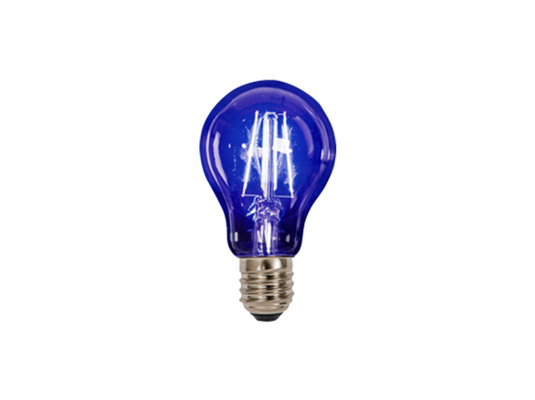 FOCO RETRO FILAMENTO LED  A19 AZUL