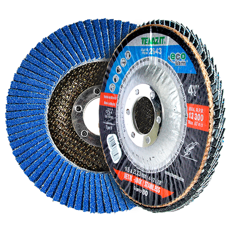 DISCO LAMINADO DESBASTE G80 4 1/2" TENAZIT 2643