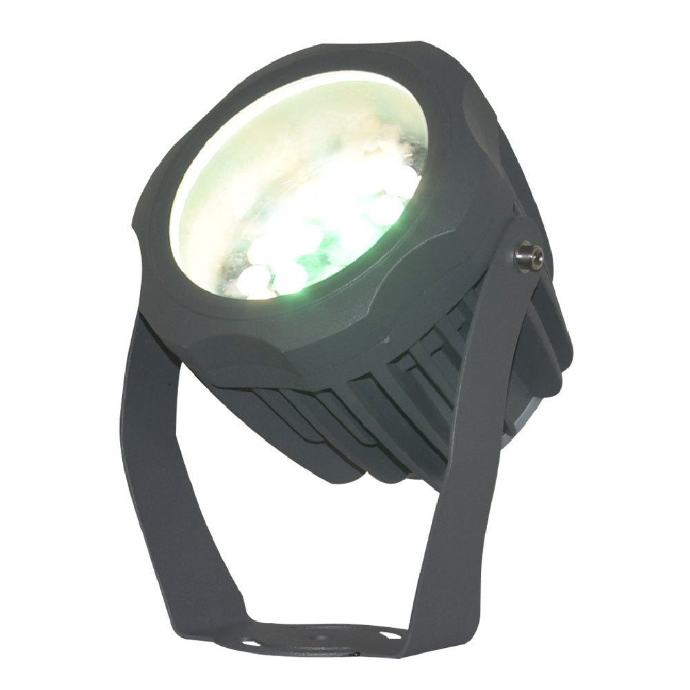 PROYECTOR LED PARA EXTERIORES DE SOBREPONER 28W 100-240V 30K/65K/VERDE 1600LM 28HLED767LLVEMVG