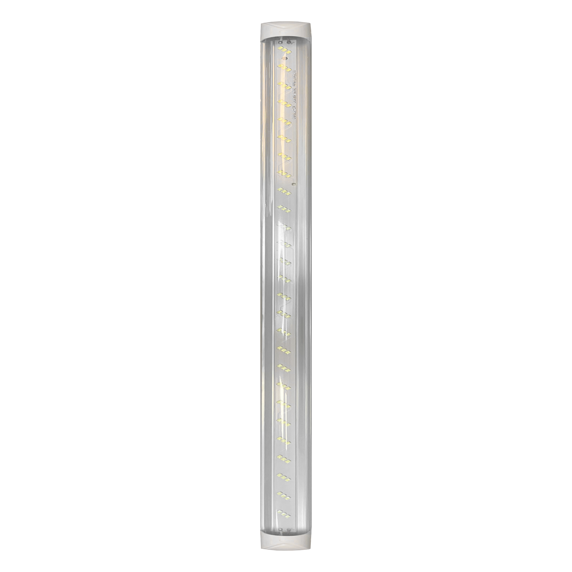REGLETA 1.20MTS TRANSPARENTE 36W TRIPLE TIRA DE LED 127V T8 LUMICRAFT TBAL36W