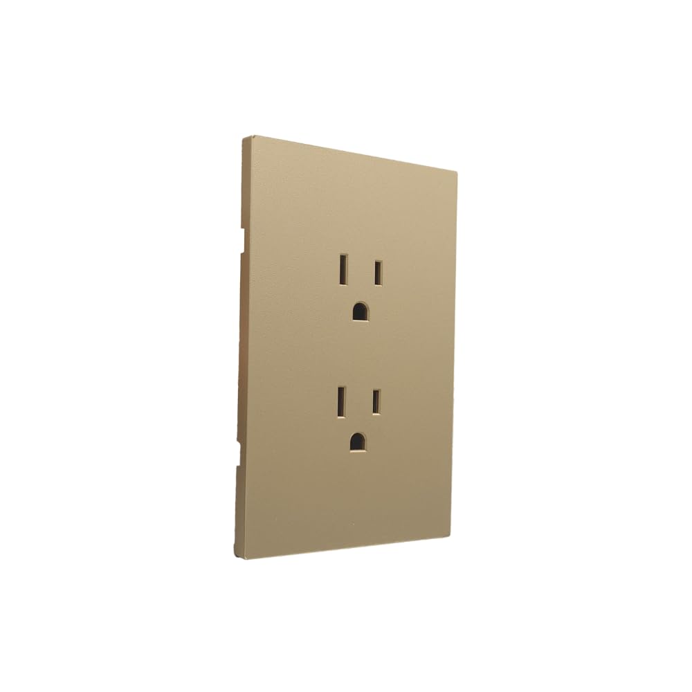 CONTACTO DOBLE 90-227V DORADA LUXURY ARTLITE APL-504