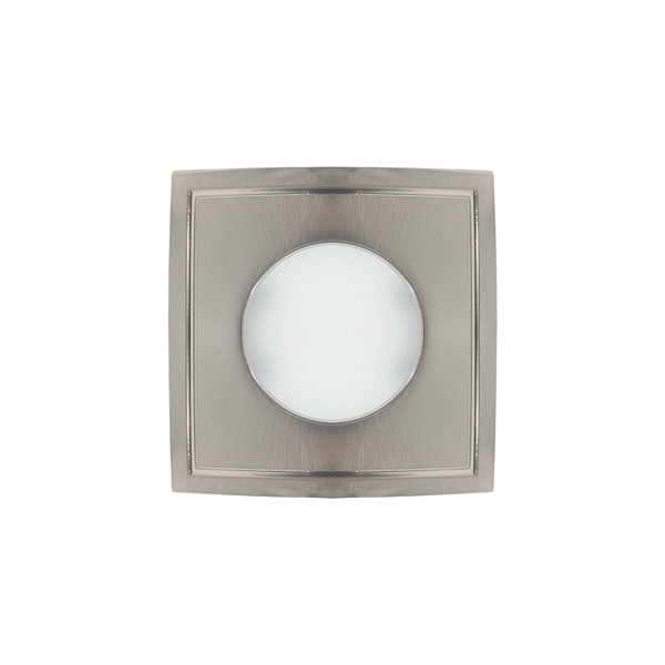 LÁMPARA EMPOTRABLE SATINADO A PRUEBA DE HUMEDAD MR16 TECNOLITE YD-103/S