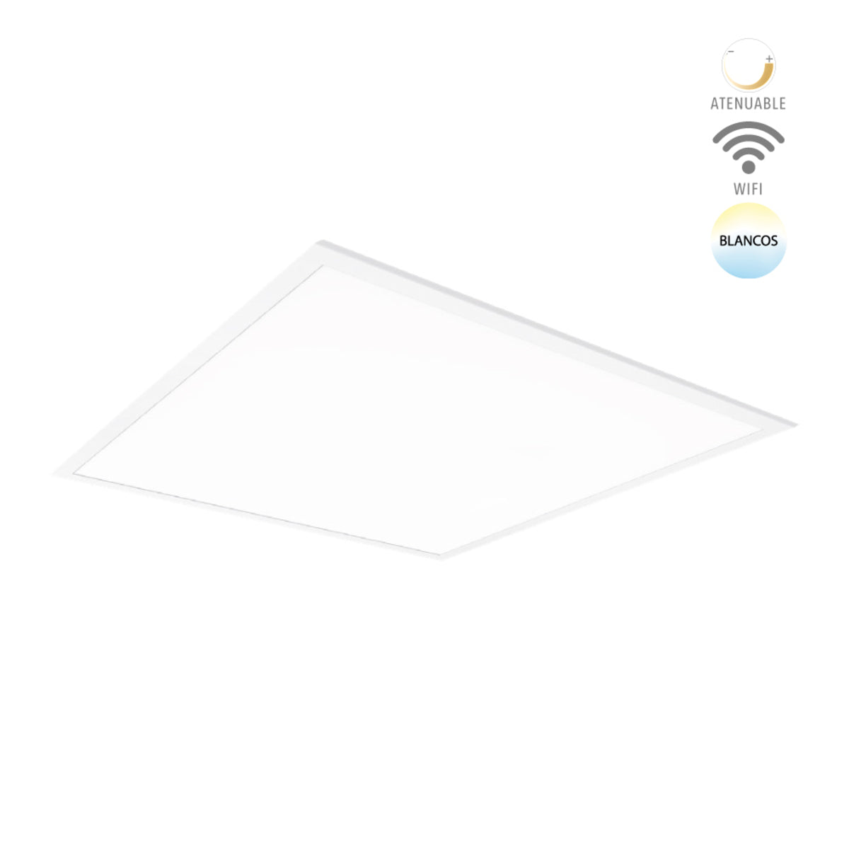 FLAT PANEL EMPOTRABLE ATENUABLE INTELIGENTE LED 40W100-240V 40PANLEDMVBTCWN  PANEL 60X60 SMART INTELIGENTE TECNOLITE CONNECT