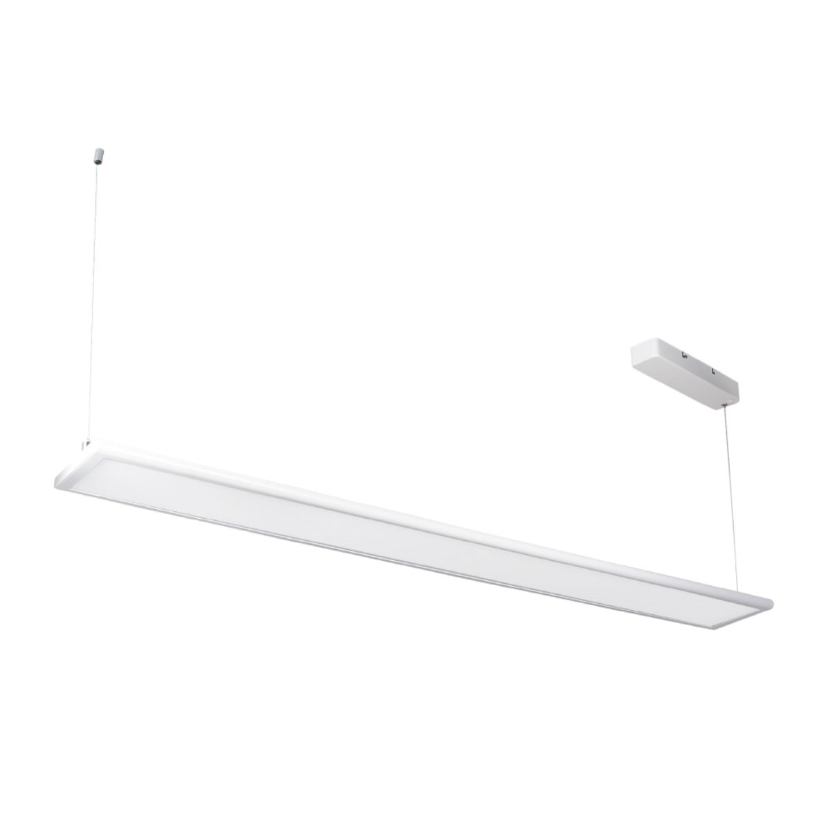 GABINETE LED COLGANTE SUSPENDIDO PARA OFICINA BLANCO 45W 100-127V 40K 3000LM 45DLFCLED1003V40B