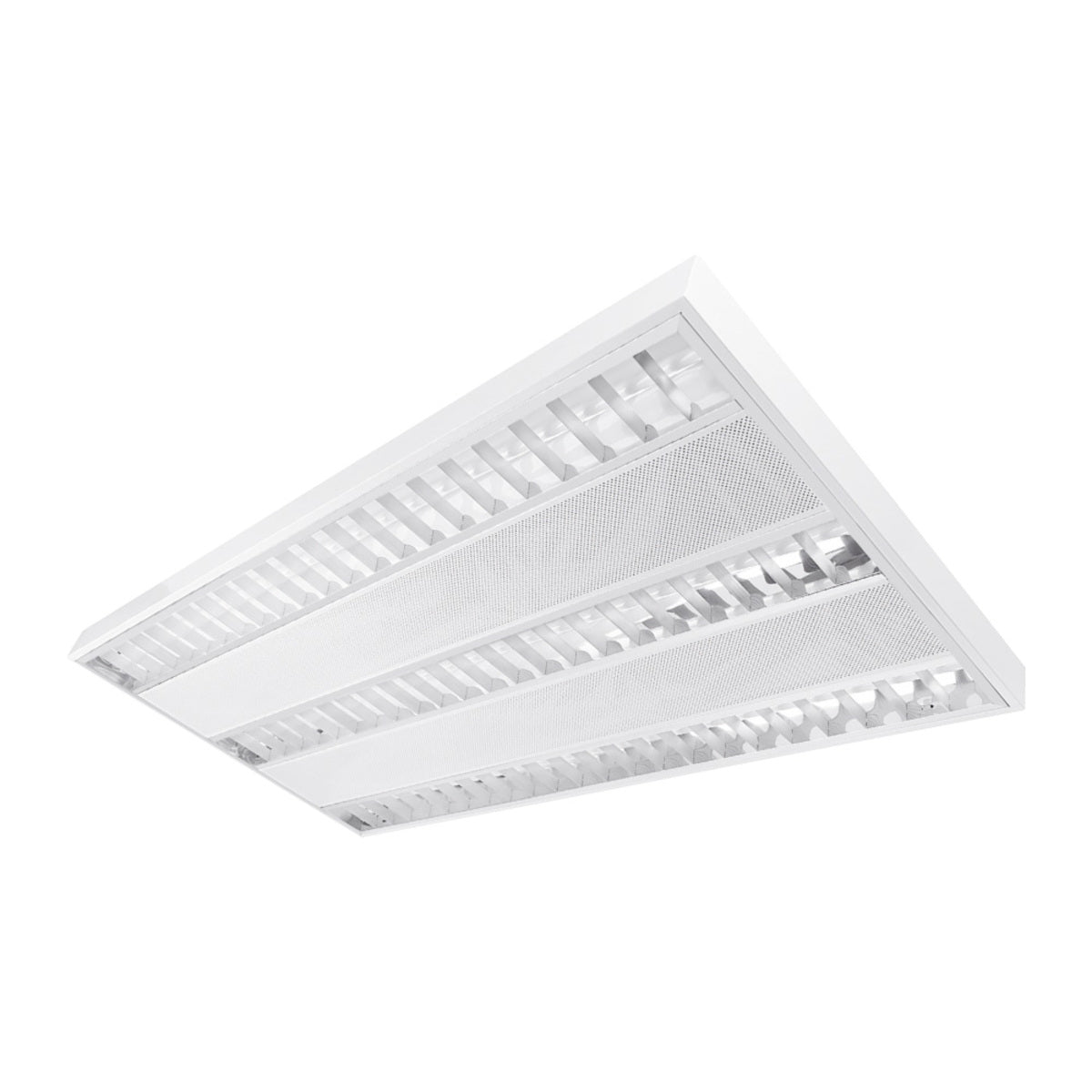 GABINETE LED DE SOBREPONER PARA INTERIORES DE TECHO MENEN I BLANCO 48W 100-127V 3800LM 40K G5X3 48LTLLED3282V40B