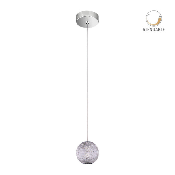 CANDIL COLGANTE SUSPENDIDO PARA INTERIOR LED 4.5W ATENUABLE 4DCTLLED8204V30CT
