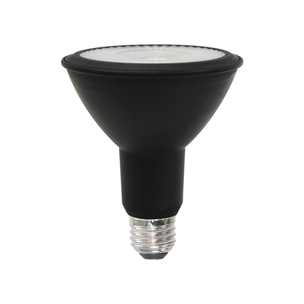 FOCO PAR30 10W 30K LUZ CÁLIDA NEGRO PHILCO 57051 CARCAZA NEGRA E26 E27