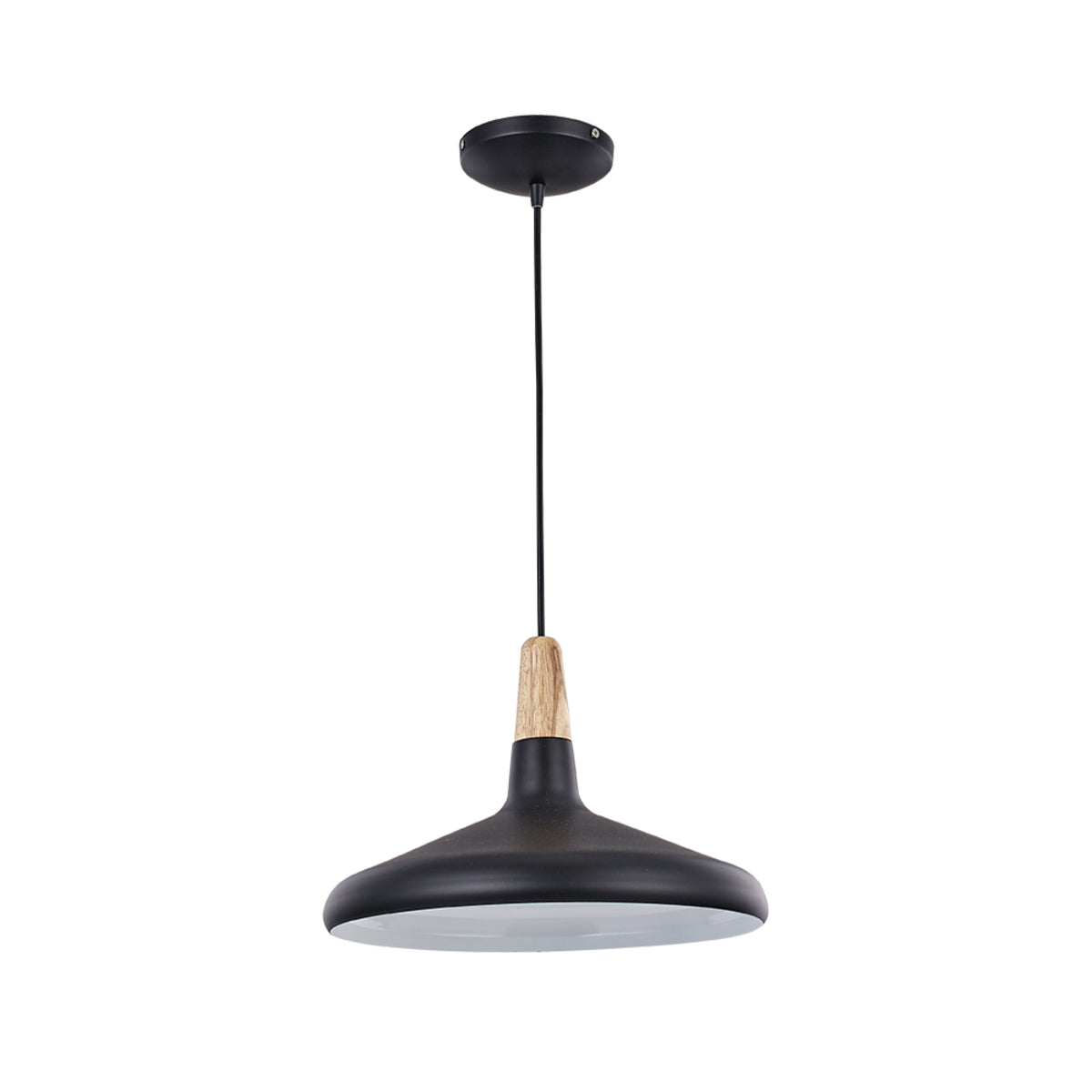 CANDIL DECORATIVO SUSPENDIDO NEGRO MERIDIANA 8.5W 100-240V E27 60CTL3310MVN