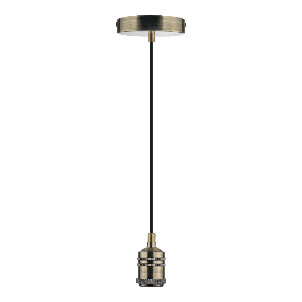 CANDIL SOCKET HIERRO ANTIGUO SUSPENDIO PARA INTERIORES 8.5W 100-240V E27  60SOCK111MVE27HA