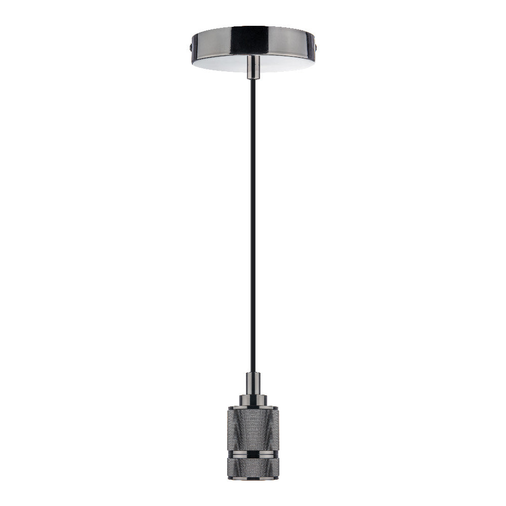 CANDIL SOCKET SUSPENDIDO PARA INTERIORES SATÍN 8.5W 100-240V E27 60SOCK115MVE27S